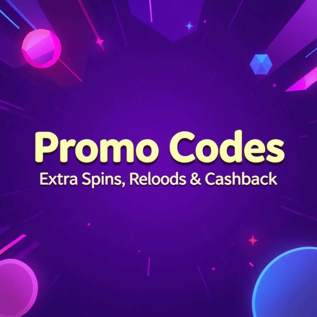 Promo Codes: Extra Spins, Reloads & Cashback Promo Codes: Extra Spins, Reloads & Cashback